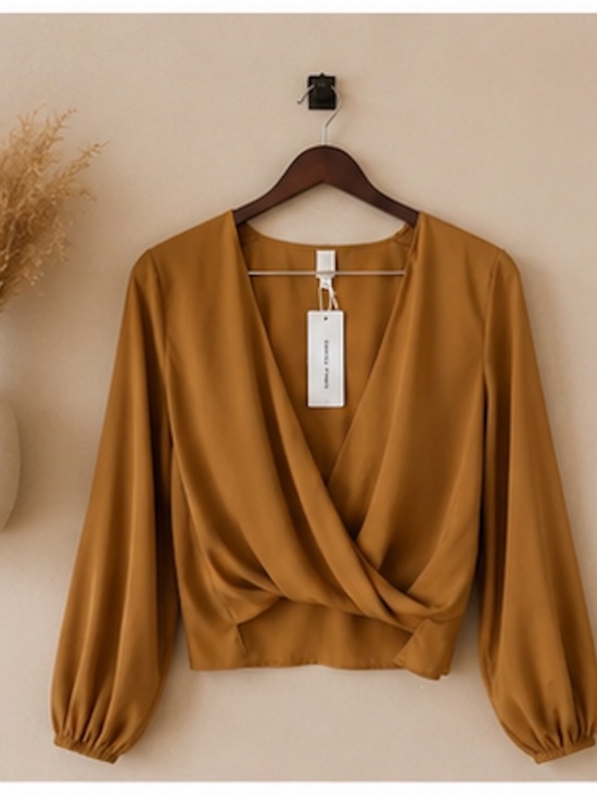 Gentle Fawn Tops - NEW Gentle Fawn Draped Wrap Top XS ✨
